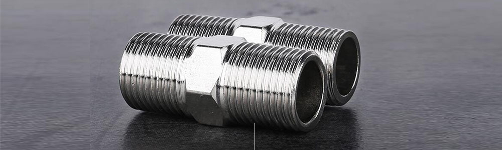 انواع اتصالات مغزی استیل رزوه ای | steel nipple fittings